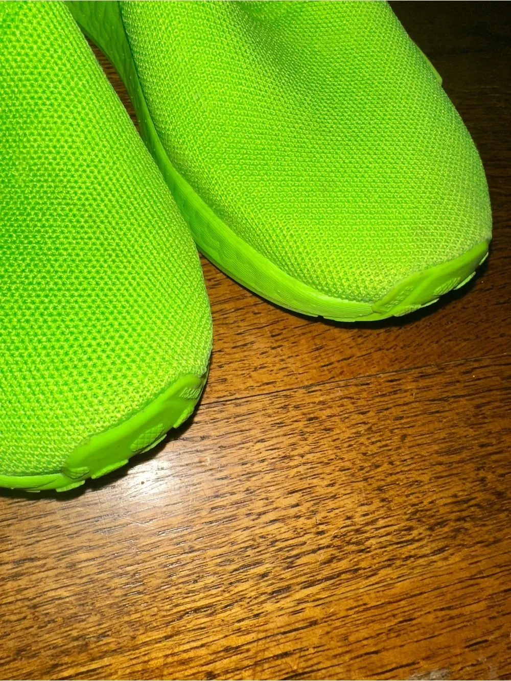 adidas Neon Green Athletic Sneakers - EUC Size 7